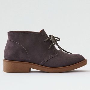 American Eagle Gray Desert Booties size 6